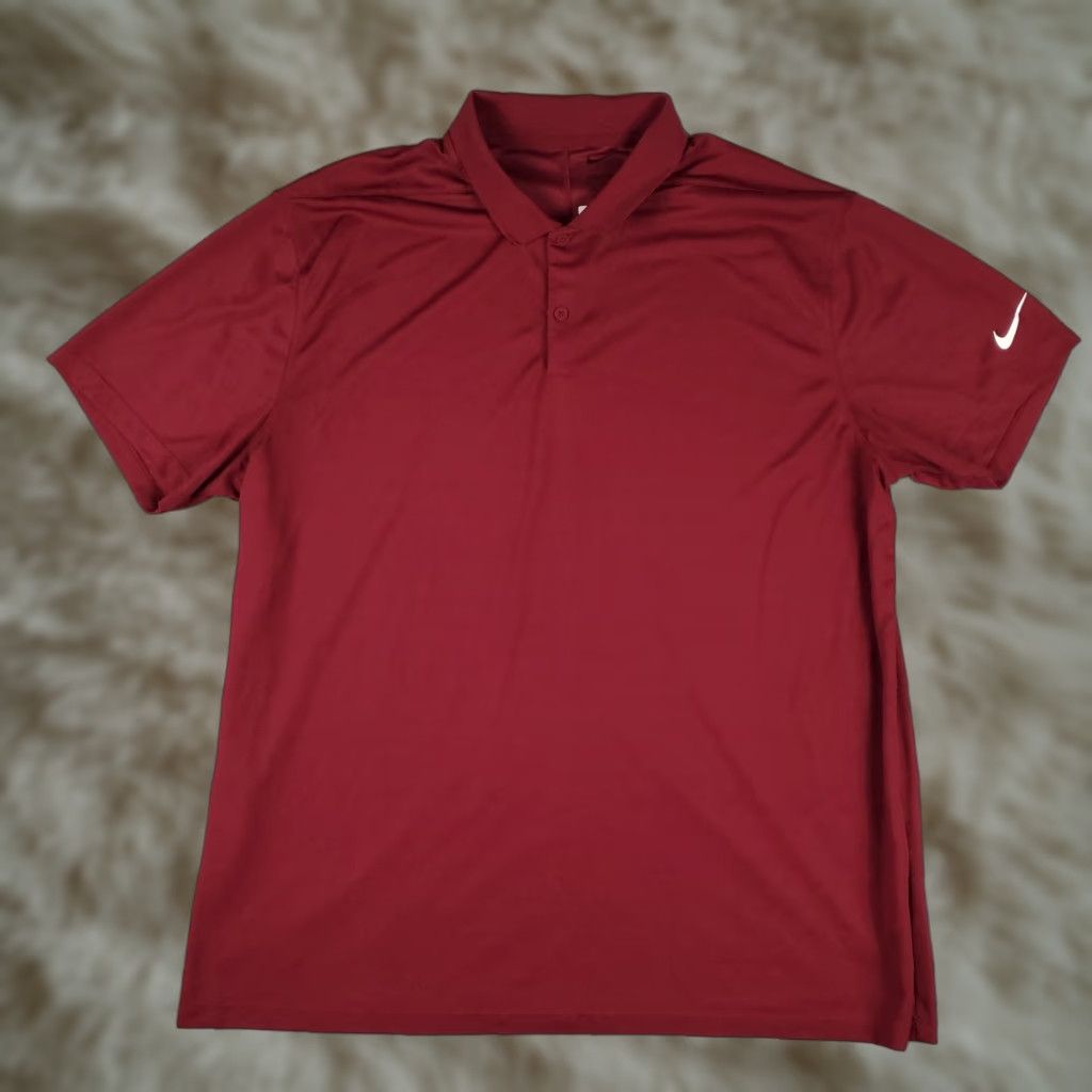 Nike Nike Polo Shirt Mens Size XL Red Swoosh Golf Casual Short Sleeve Polo Shirt XL Mens Red Nike Swoosh Golf Casual Short Sleeve Polo Shirt Size US XL / EU 56 / 4 - 1 Thumbnail