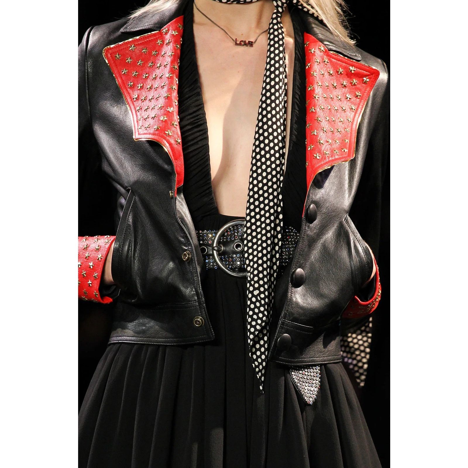 Saint Laurent Paris S/S2015 Saint Laurent by Hedi Slimane runway leather jacket Size S / US 4 / IT 40 - 2 Thumbnail