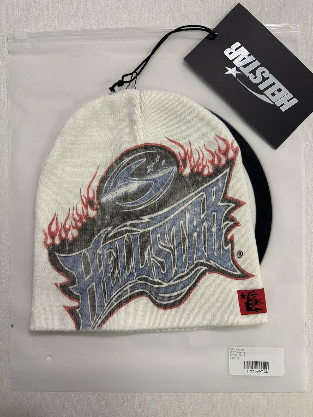 HELLSTAR Hellstar Patch Print Beanie | Grailed