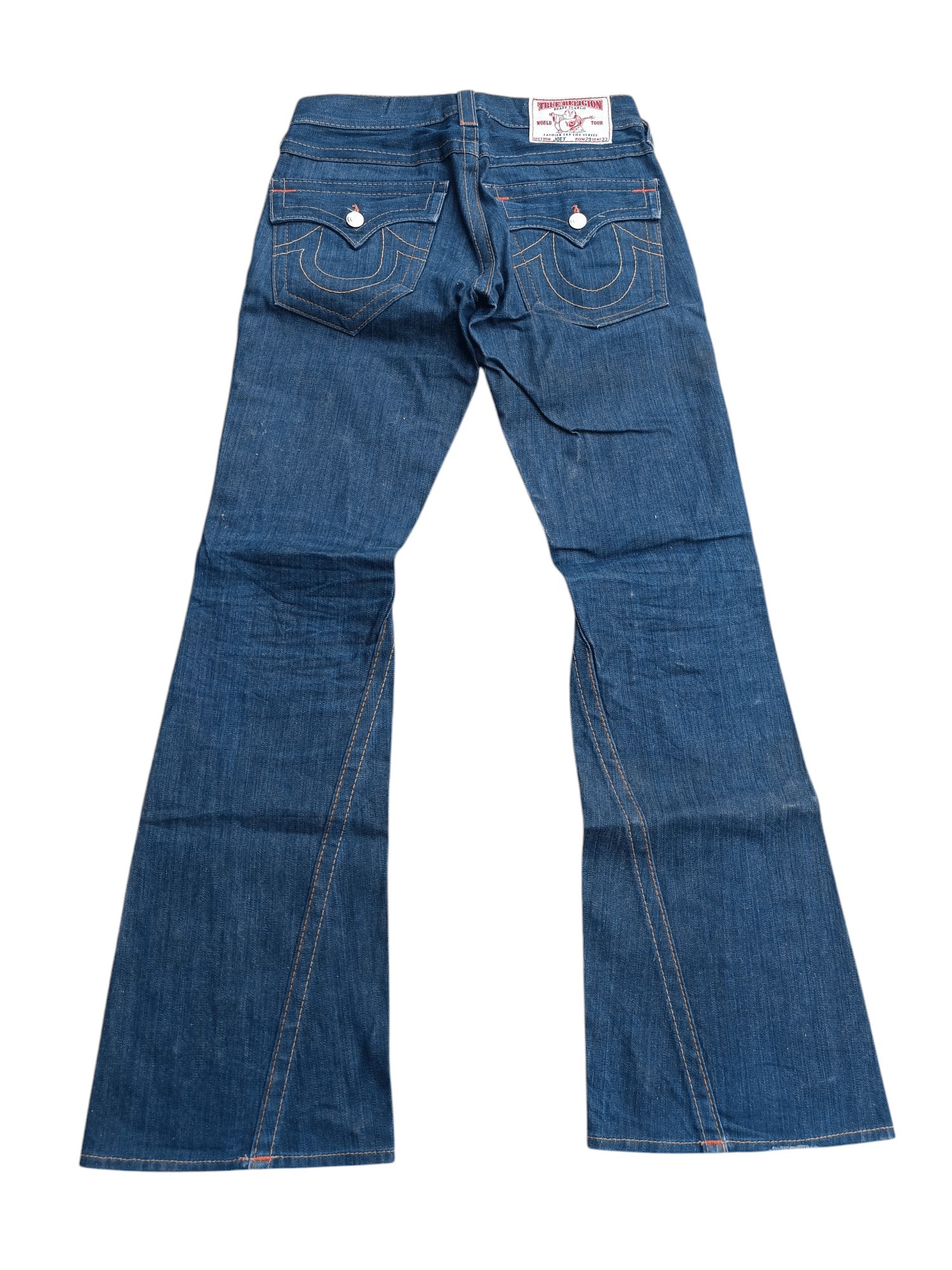 True Religion × Vintage VINTAGE 💥 True Religion Joey Flare Jeans TR019 Size US 32 / EU 48 - 13 Thumbnail