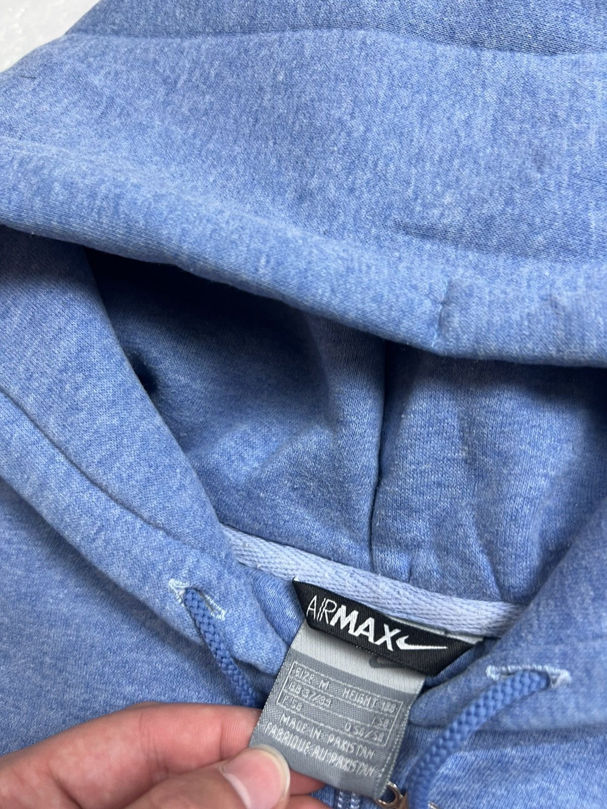 Nike 90s Nike Air Max Big Logo Vintage Y2K Boxy Retro Zip Hoodie Size US M / EU 48-50 / 2 - 6 Thumbnail