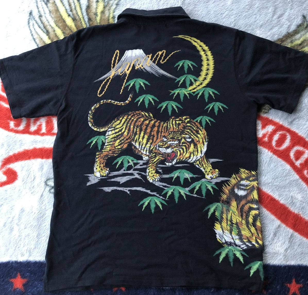 Bullet Noise Vintage Sukajan Tiger Japan Shirt Tee Size US M / EU 48-50 / 2 - 4 Thumbnail