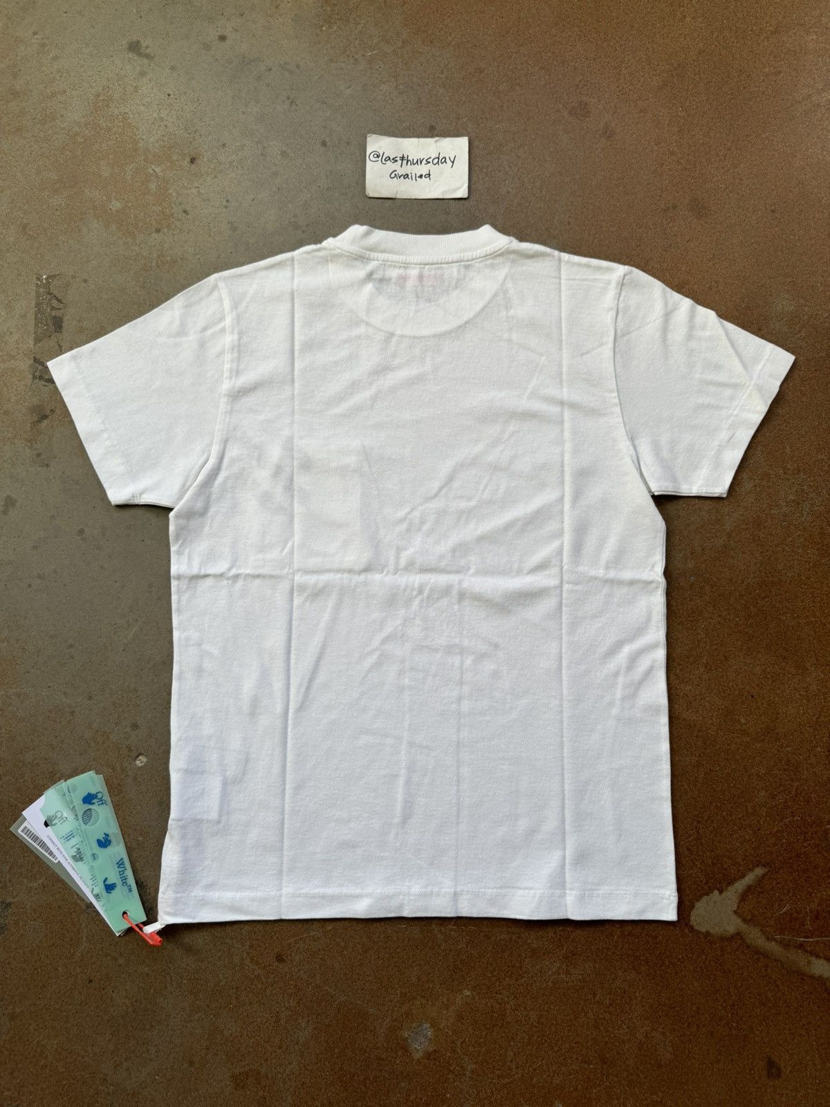 Off-White Off-White Diag Pocket Tee White Small Size US S / EU 44-46 / 1 - 3 Thumbnail