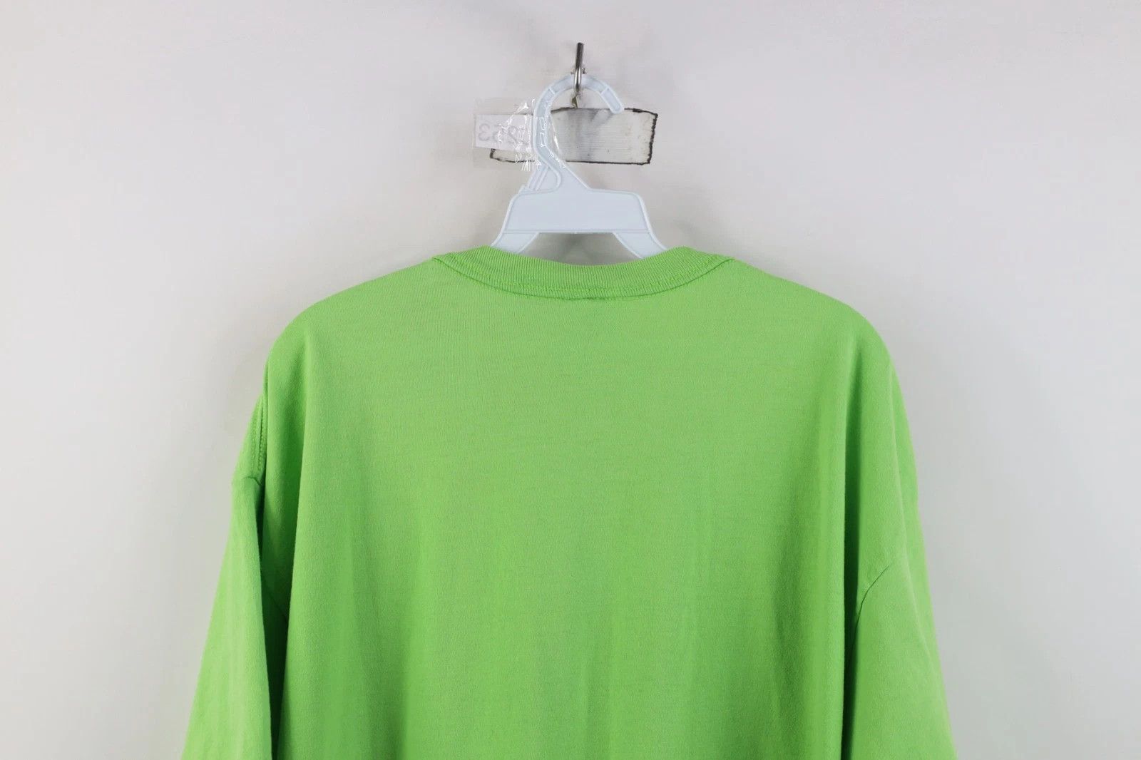 Vintage Vintage 90s Streetwear Short Sleeve T-Shirt Lime Green USA Size US XL / EU 56 / 4 - 7 Thumbnail