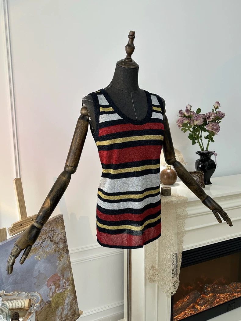 Gucci Gucci Color-matched striped sleeveless pullover vest Size S / US 4 / IT 40 - 5 Thumbnail