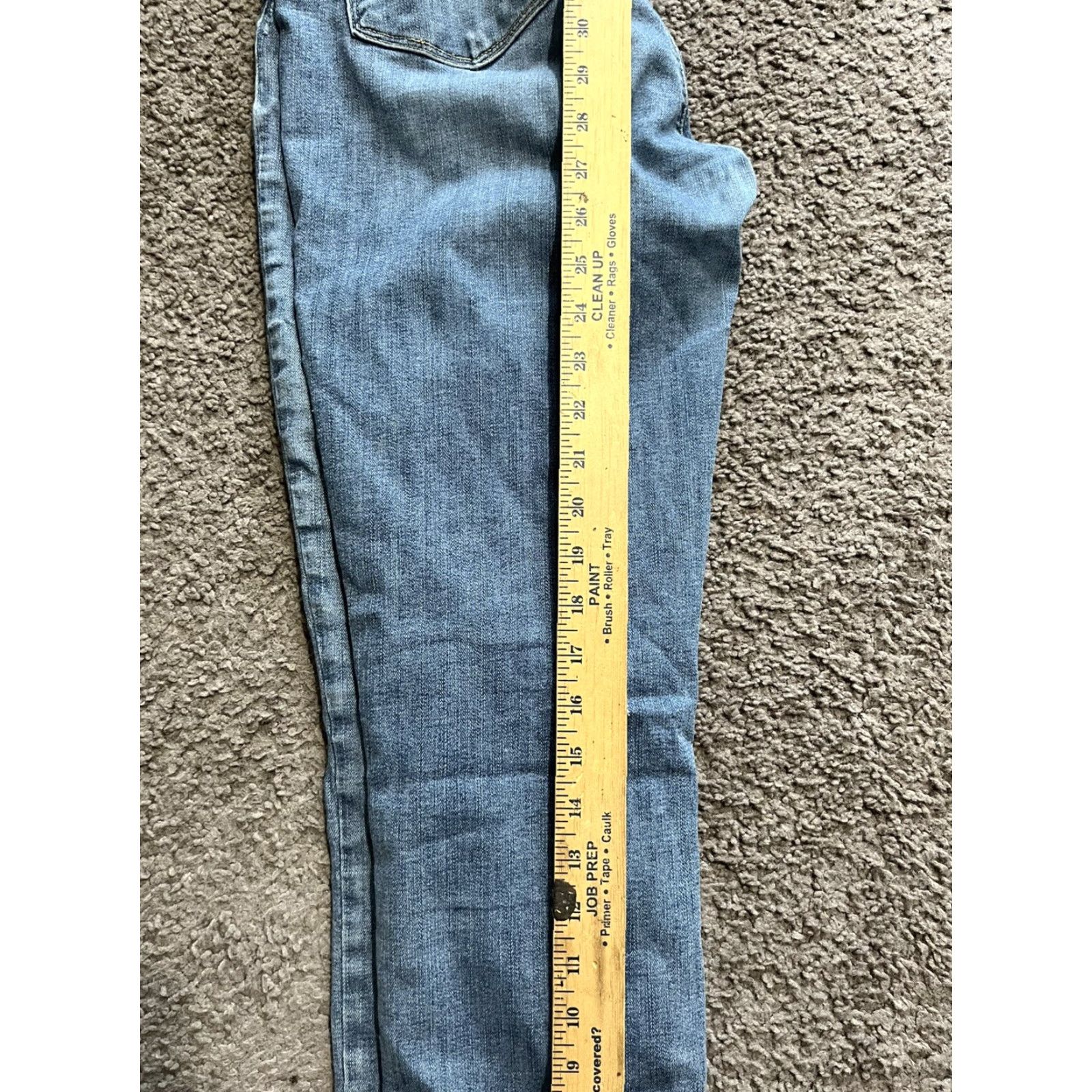 Paige PAIGE Verdugo Crop Jeans Women 31x27 Dark Wash Denim Cotton Blend Blue Cropped Low Rise Skinny Regular Size 31 Womens Jeans Size 24" / US 00 / IT 34 - 8 Thumbnail