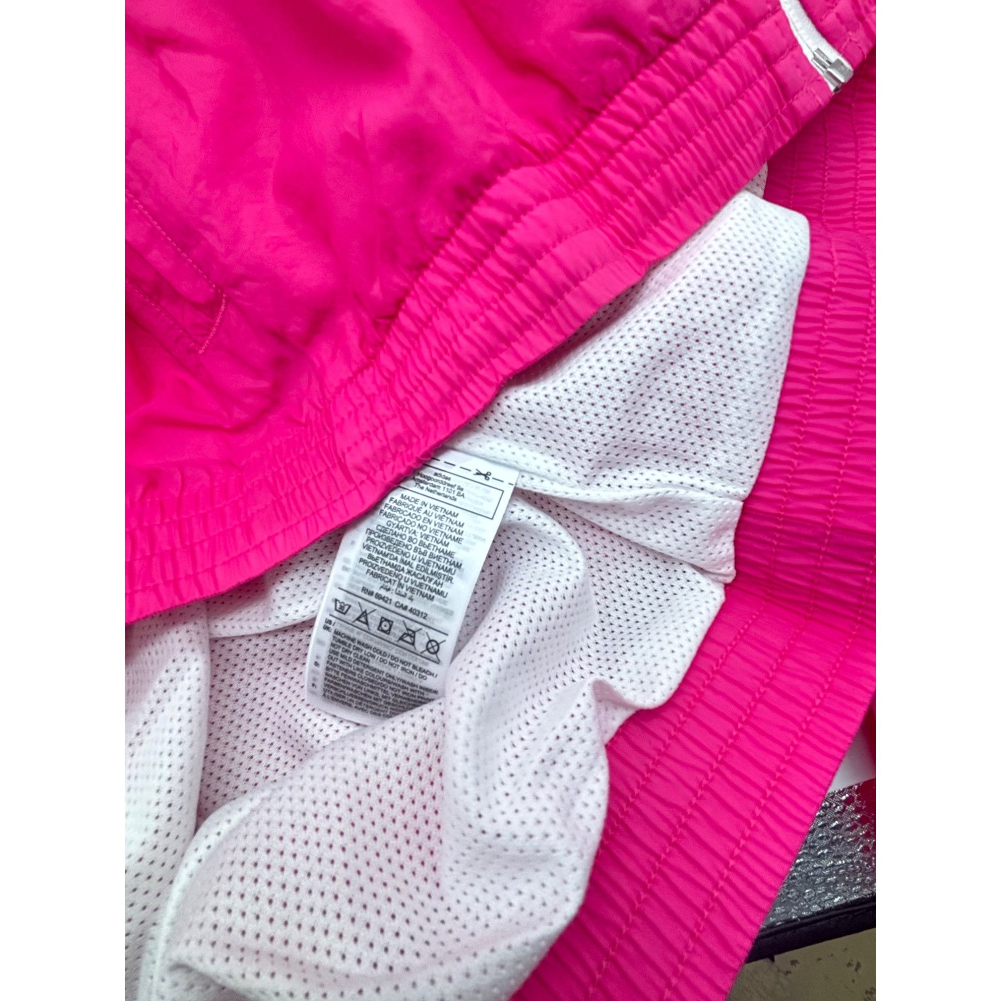 Reebok $100.00 Reebok Unisex Prince Jacket In Rose Rage, Sz. M Size M / US 6-8 / IT 42-44 - 7 Thumbnail