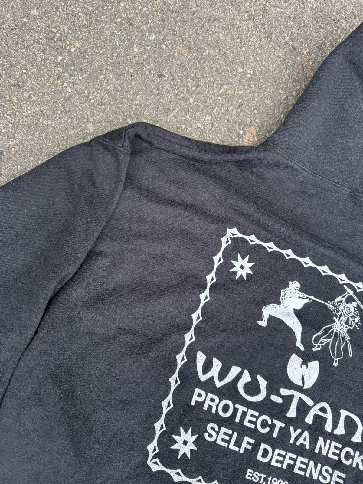 Wu-Tang Clan Vintage Wu Tang Self Defense Protect Ya neck Hoodie 3XL Size US XXL / EU 58 / 5 - 7 Thumbnail