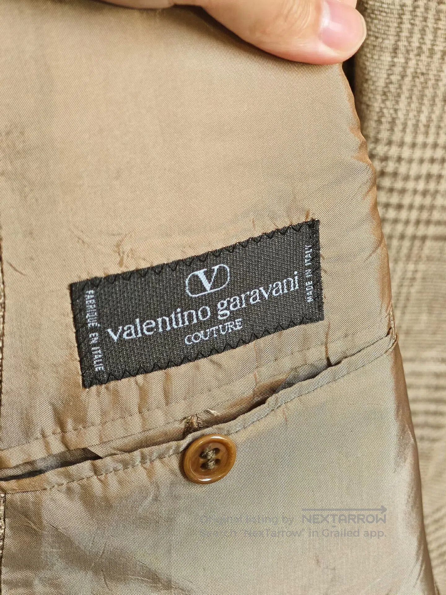 Valentino Vintage Valentino Linen Check Suit. Size US M / EU 48-50 / 2 - 4 Thumbnail