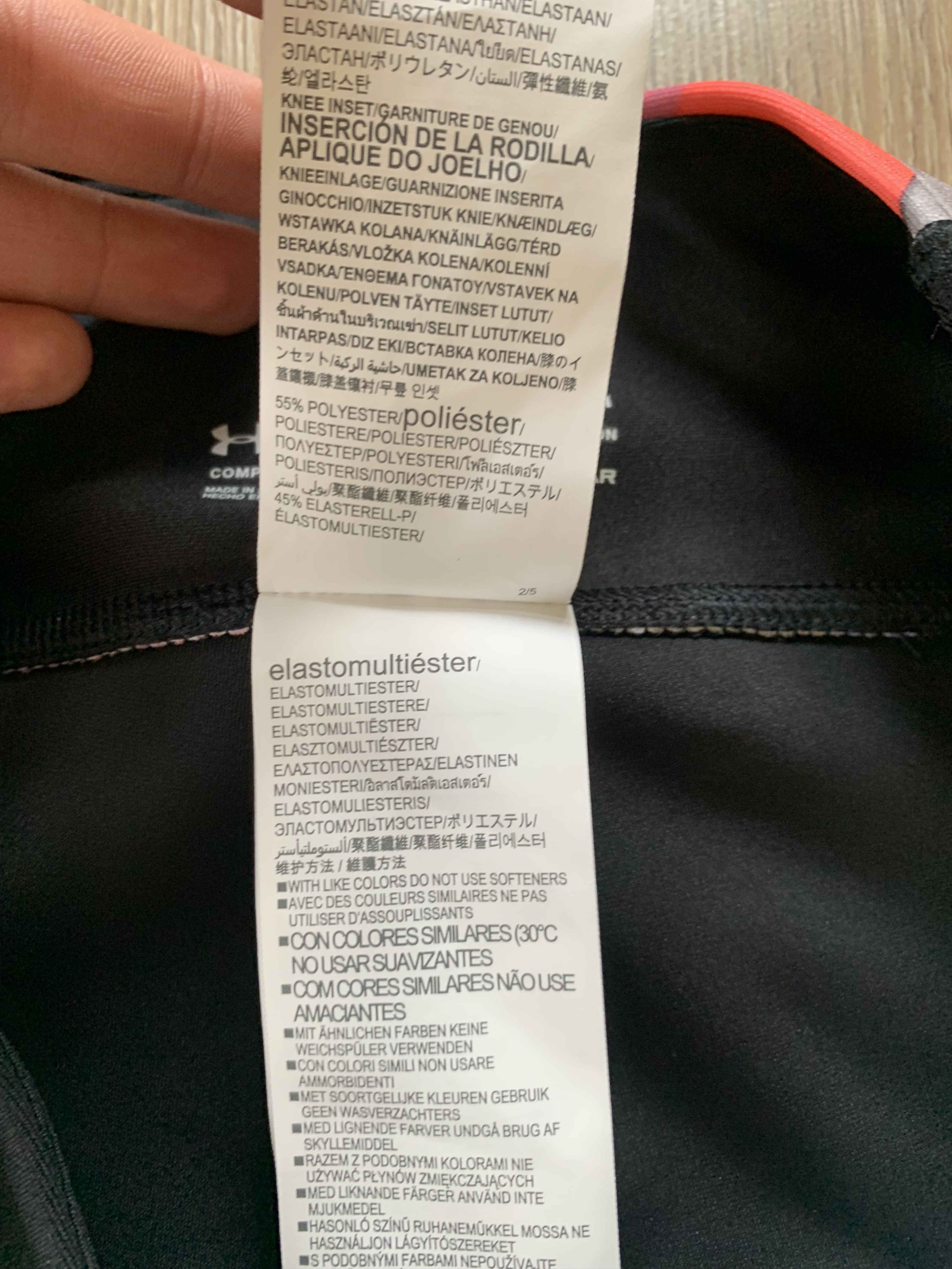 Under Armour Under Armour Compression Printed Training Leggins Size 34" / US 12 / IT 48 - 6 Thumbnail