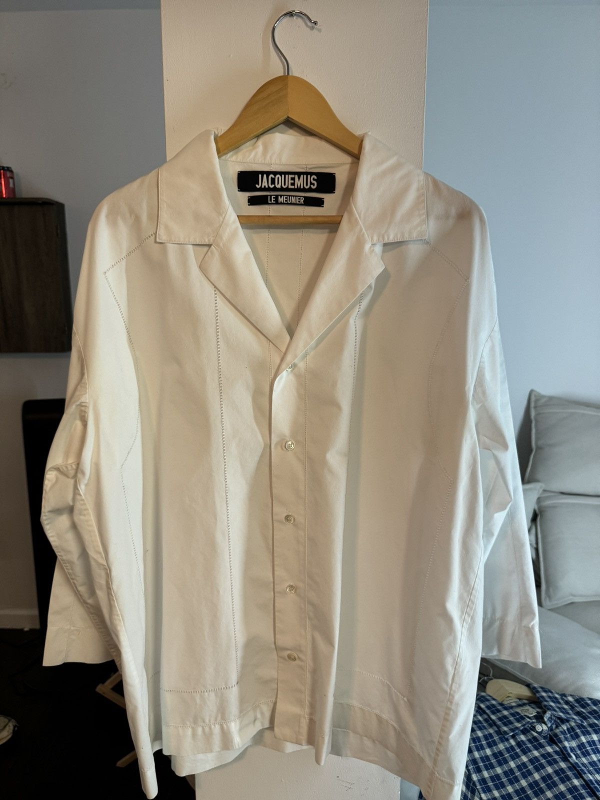 Jacquemus jacquemus poplin shirt Size US M / EU 48-50 / 2 - 1 Thumbnail