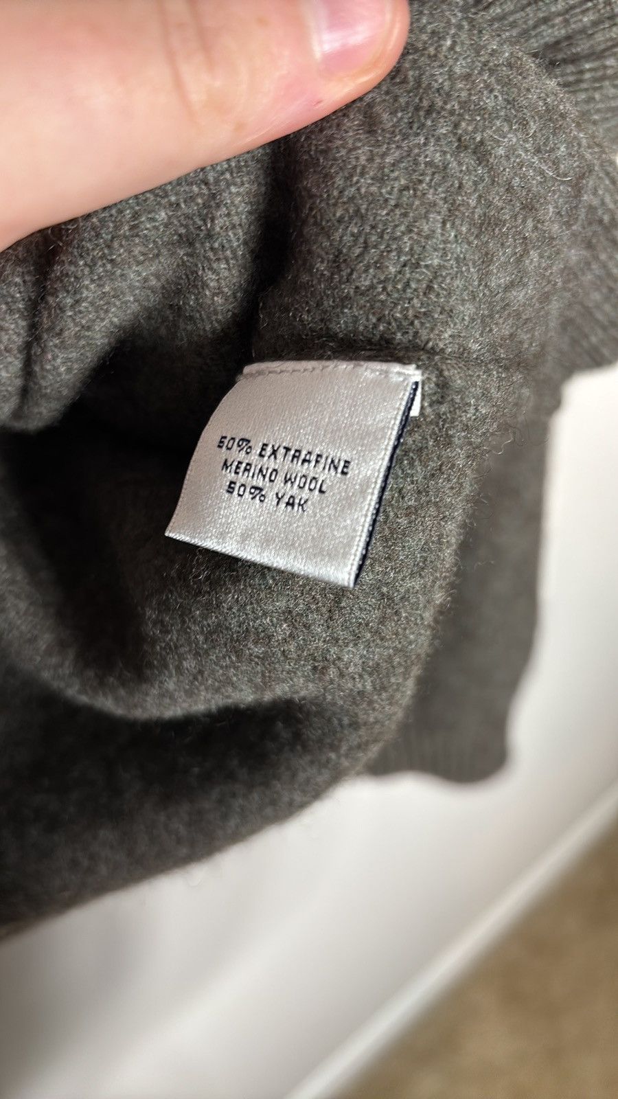 Peter Millar Peter Millar 50/50 Merino Yak Wool Cardigan Sweater Size US XL / EU 56 / 4 - 3 Thumbnail