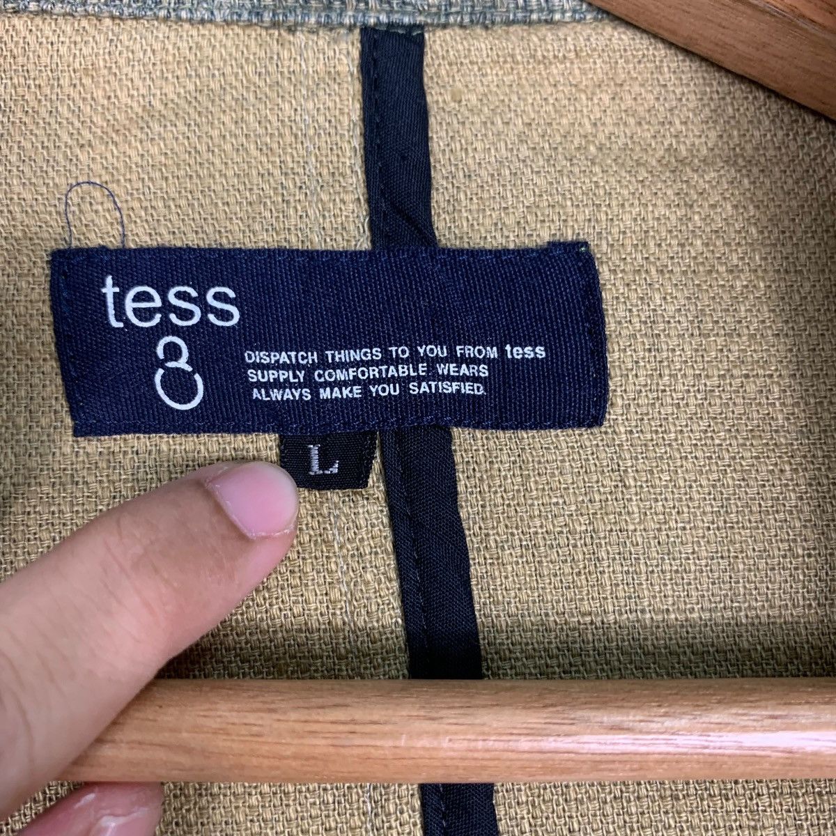 Japanese Brand TESS Comfortable Wears Casual Jacket #0309-C14 Size US L / EU 52-54 / 3 - 16 Thumbnail