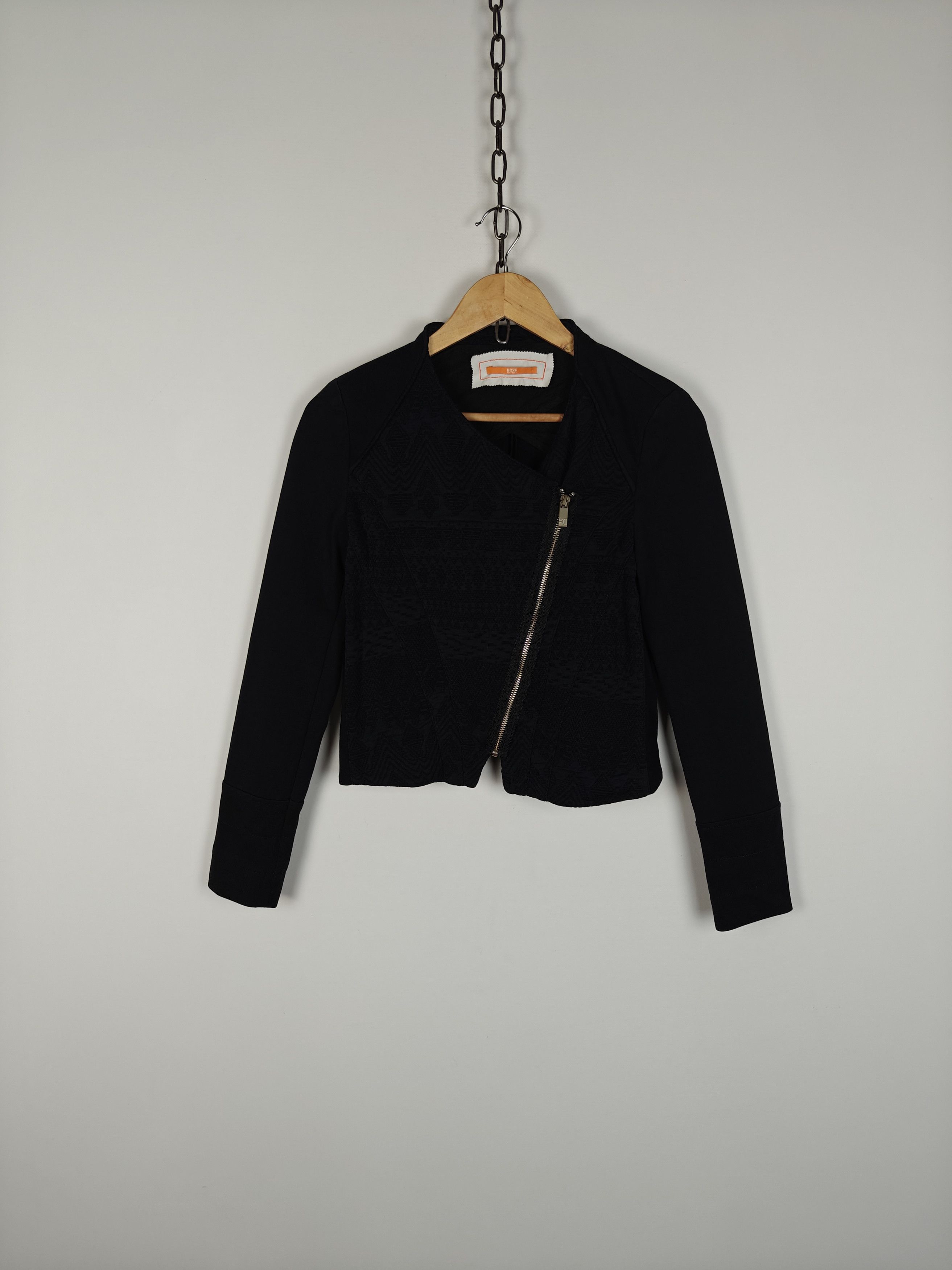 Hugo Boss Hugo Boss Zip Jacket Black size US2/ UK6 Size XS / US 0-2 / IT 36-38 - 1 Thumbnail