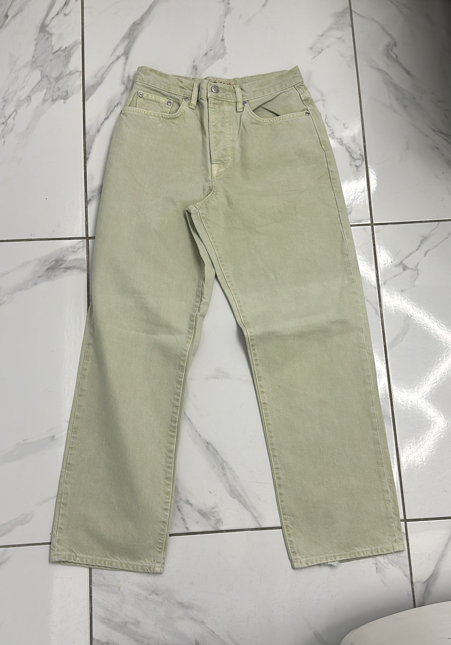 Stussy × Vintage Stussy Double Dye Big 'Ol Jeans In Cream Size 28 Size US 28 / EU 44 - 3 Thumbnail