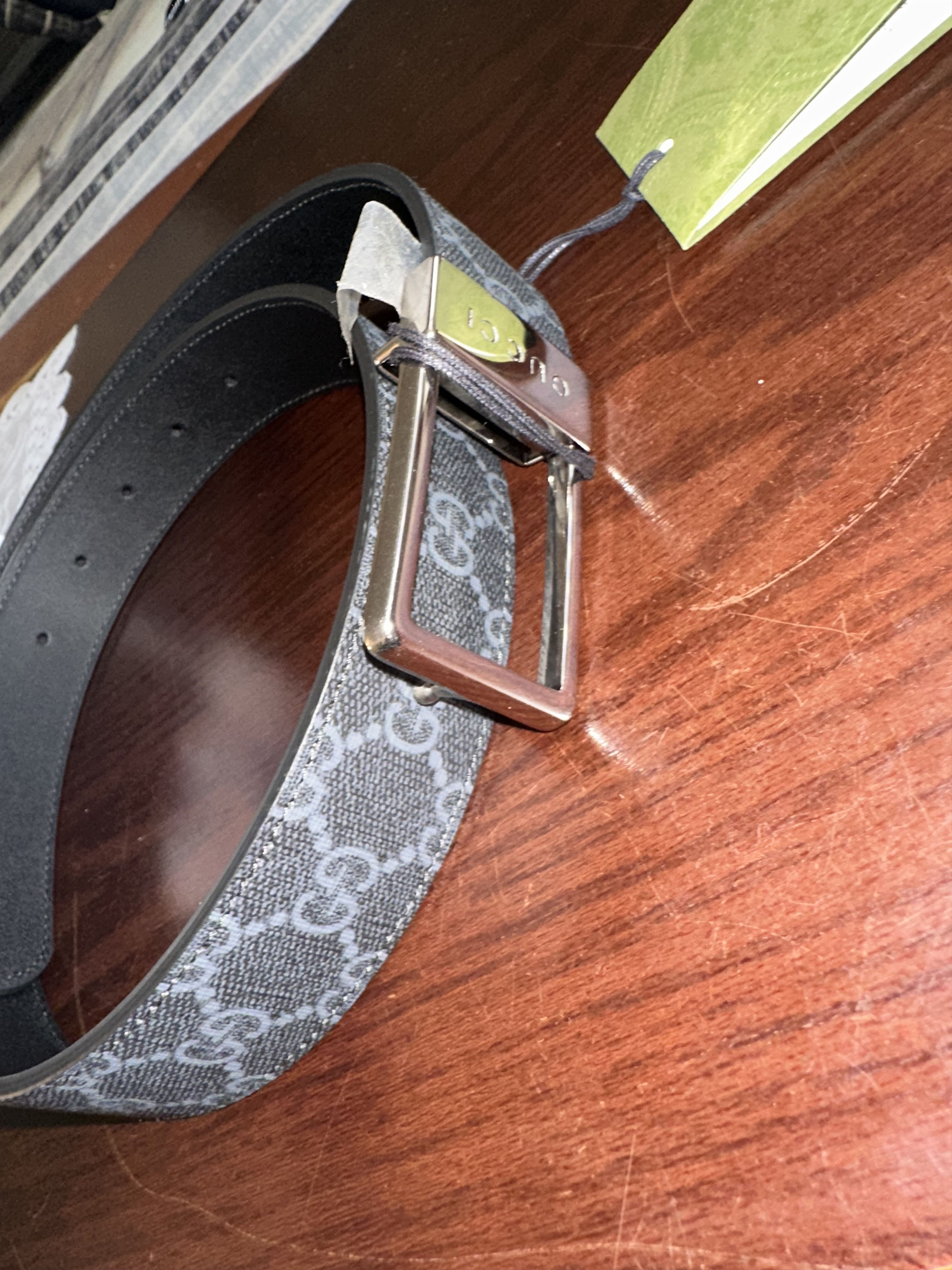 Gucci Tessuto GG Supreme Belt Size 30 - 4 Thumbnail