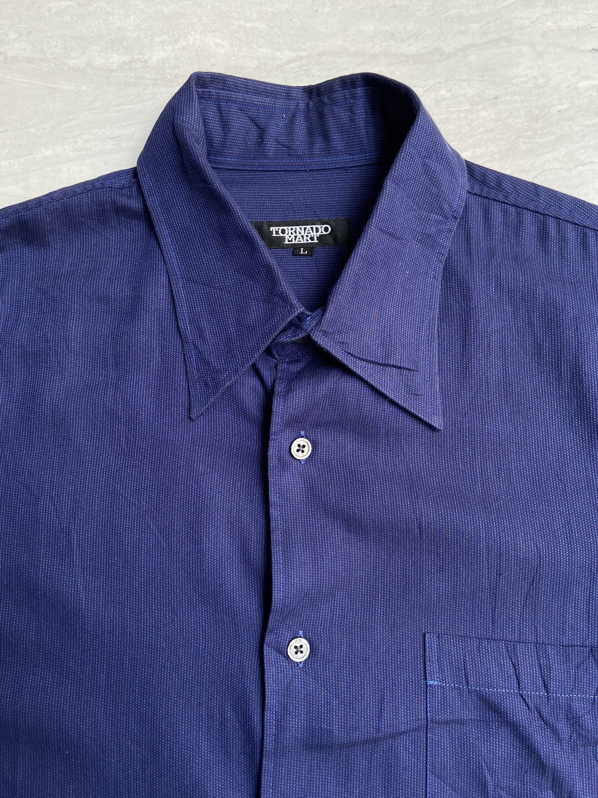 Tornado Mart TORNADO MART Blue Shirt Size US S / EU 44-46 / 1 - 10 Thumbnail
