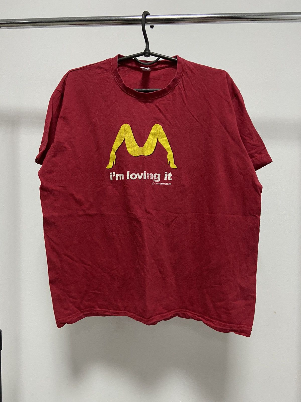 Sex Skateboards × Vintage I'm Loving It McDonald's Vintage T shirt Big Logo Amsterdam Size US L / EU 52-54 / 3 - 1 Thumbnail