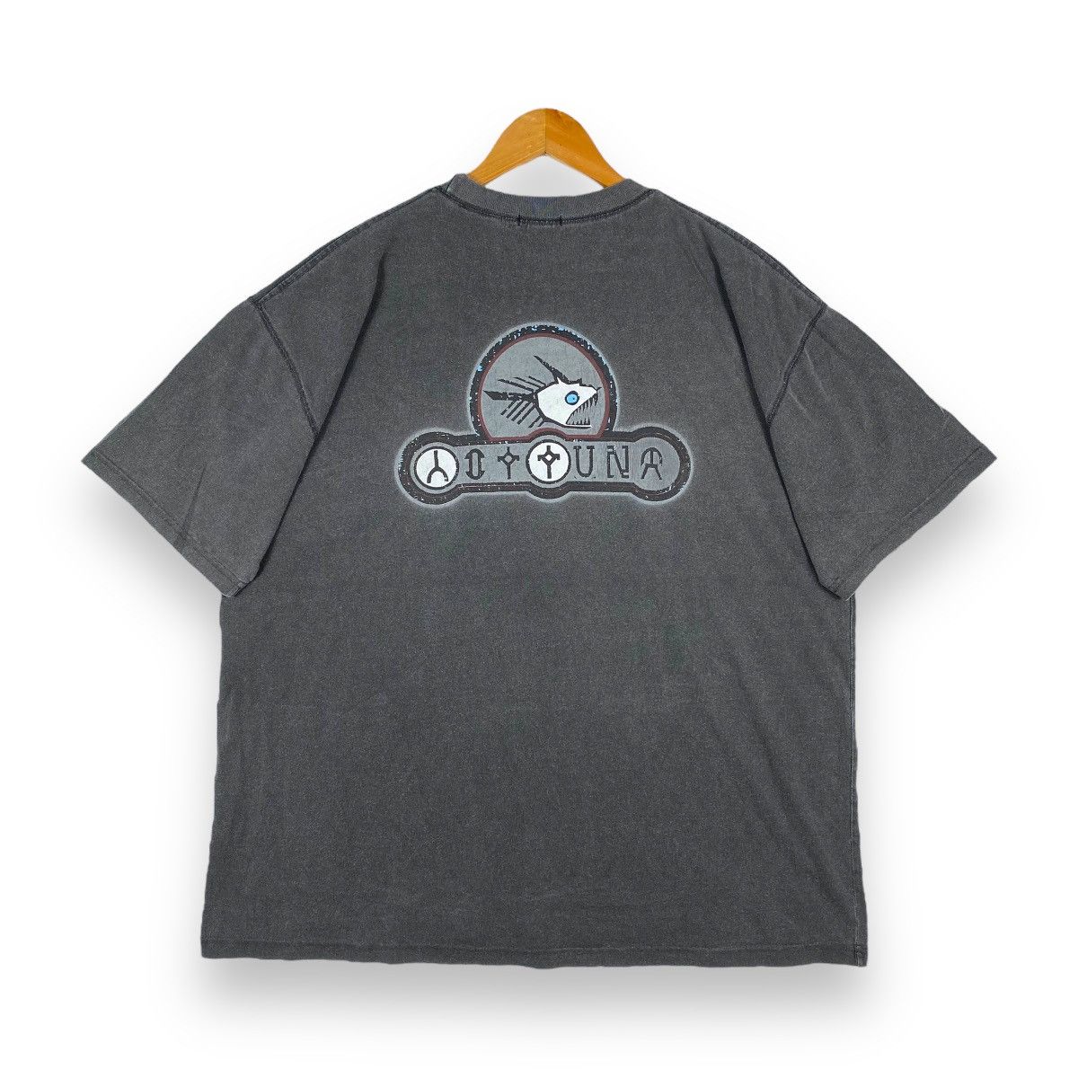 VINTAGE 90's HOT TUNA AUSTRALIA PIGMENT DYED SURFING TEE