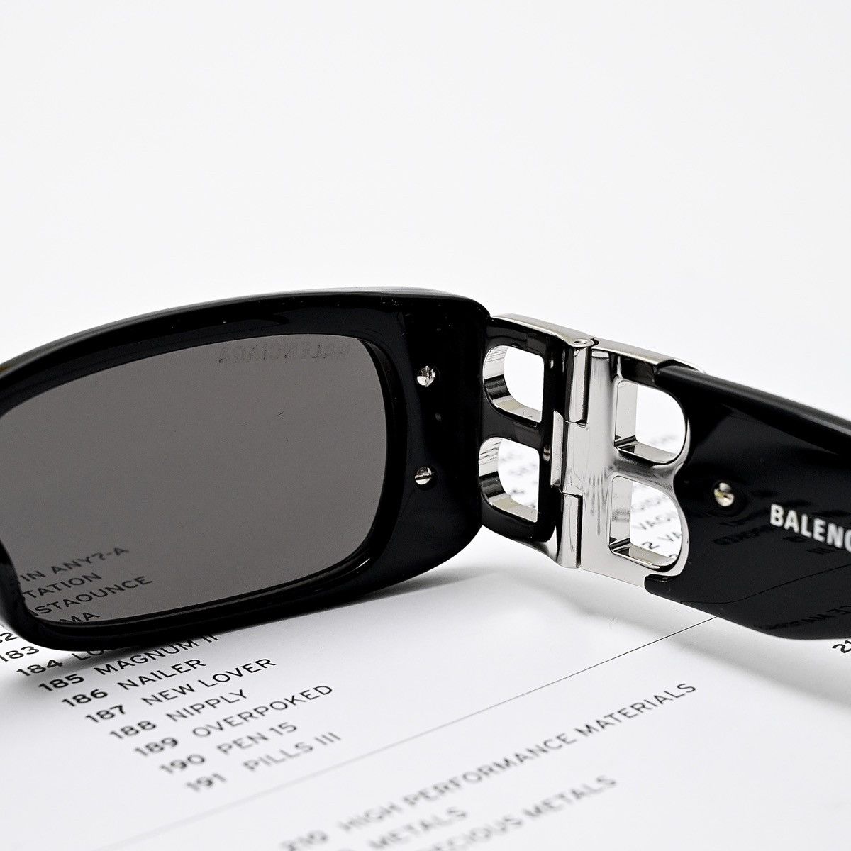 Balenciaga BALENCIAGA BB0096S SUNGLASSES Size ONE SIZE - 8 Thumbnail