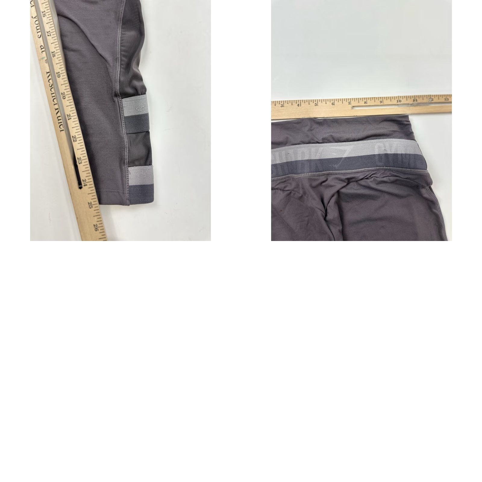 Gymshark Gymshark Leggings Women S Small Gray Yoga Running Compression Comfort Stretch Elastic Waist Activewear Women Size 28" / US 6 / IT 42 - 8 Thumbnail