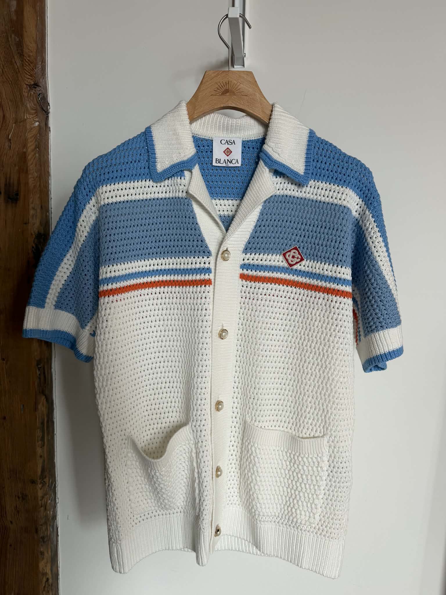 Crochet Shortsleeve Shirt (NEW)