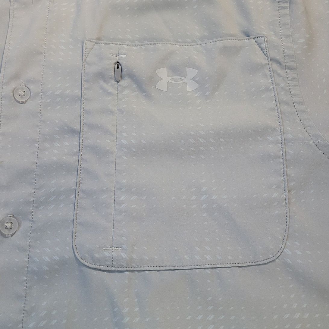 Under Armour UA Utility Quick Dry Shirt UPF Gray M Luxe Tech Gorpcore Size US M / EU 48-50 / 2 - 5 Thumbnail