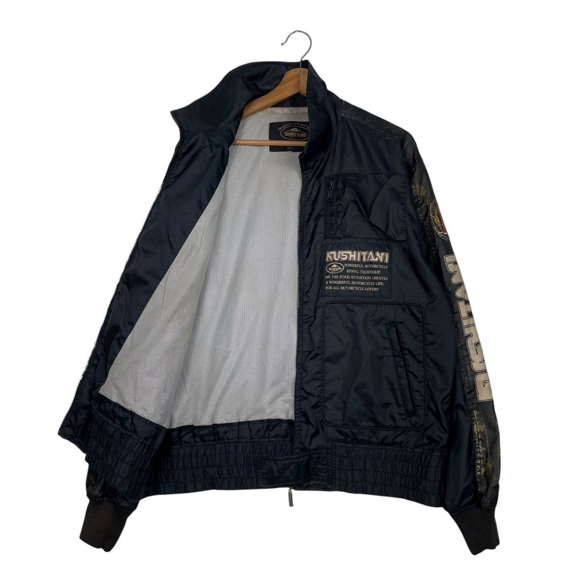 Japanese Brand Team Kushitani Motorcycle Riding Jacket Size US L / EU 52-54 / 3 - 9 Thumbnail