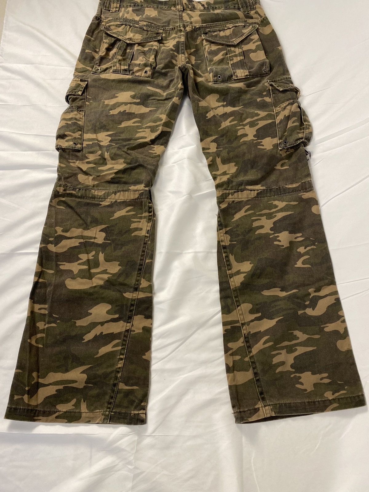 JACKROSE Jackrose Camo Cargo Flared Army Japanese Style Size US 35 - 15 Thumbnail