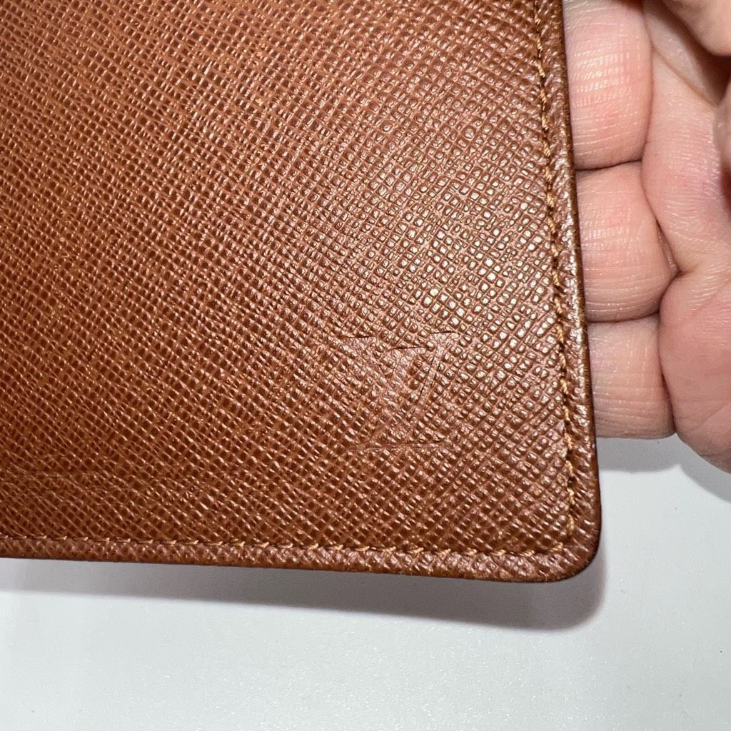 Louis Vuitton Louis Vuitton Porte 2 Cartes Vertical Brown Taiga Leather Ca Size ONE SIZE - 2 Thumbnail