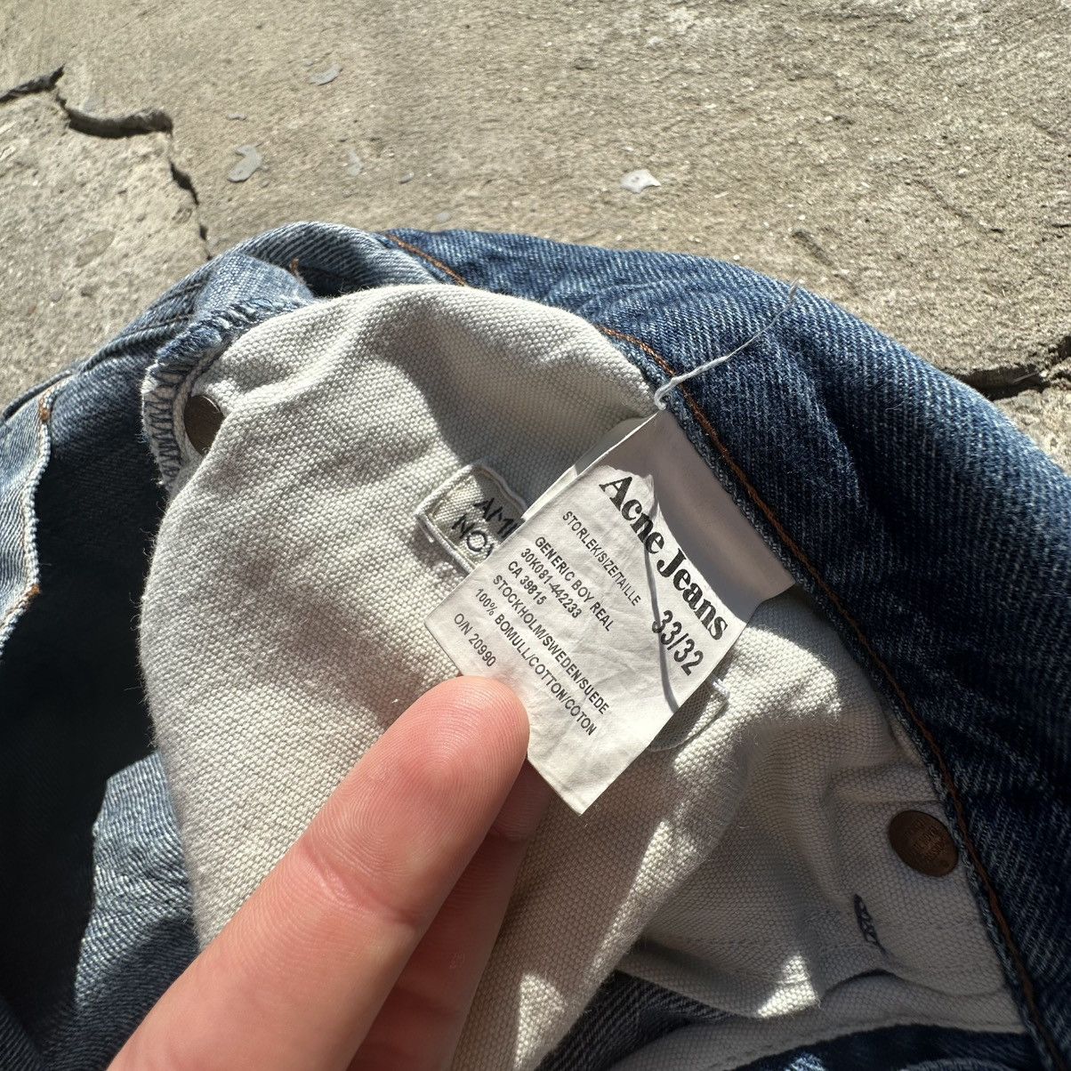 Acne Studios Acne Studios Jeans Shorts selvedge denim Size US 33 - 6 Thumbnail