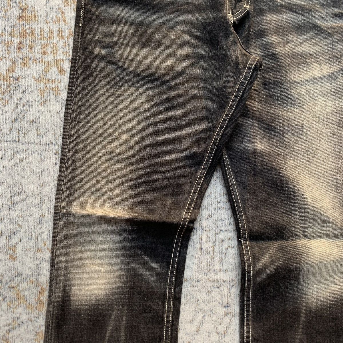 Japanese Brand Y2K Rare Semantic Design Gothic Punk Jeans Multi Zippers Size US 30 / EU 46 - 9 Thumbnail