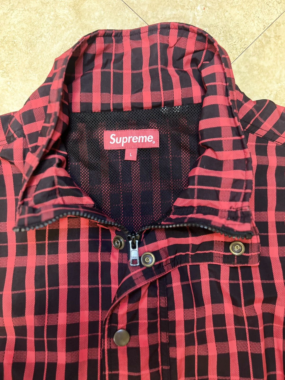 Supreme Supreme 1/4 Zip Light Jacket Size US L / EU 52-54 / 3 - 3 Thumbnail
