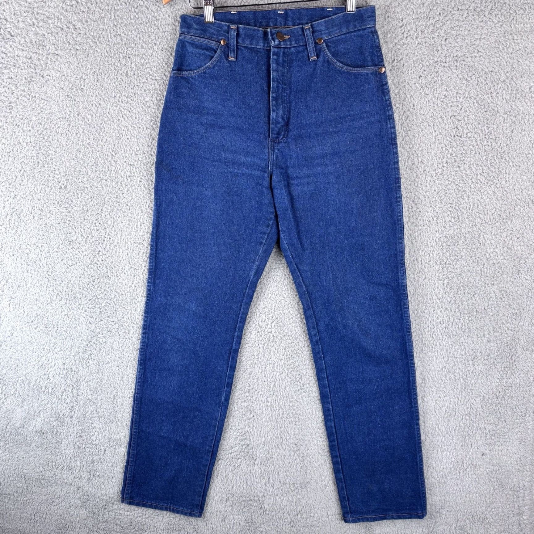 Wrangler VINTAGE Wrangler Jeans Womens 11x34 Cowboy Cut Denim 13MWZG Rodeo 80s Made USA Jeans Boots? Size 32" / US 10 / IT 46 - 2 Thumbnail