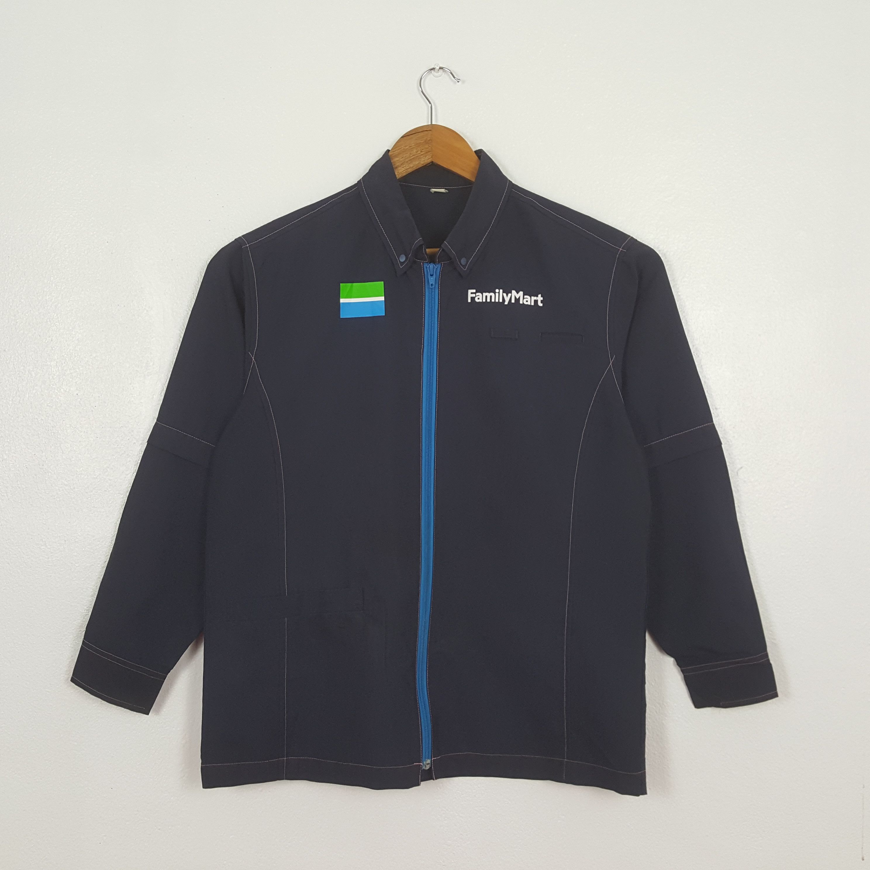 Japanese Brand Vintage Family Mart Japanese Workers Uniform Jacket C312N78 Size US M / EU 48-50 / 2 - 1 Thumbnail