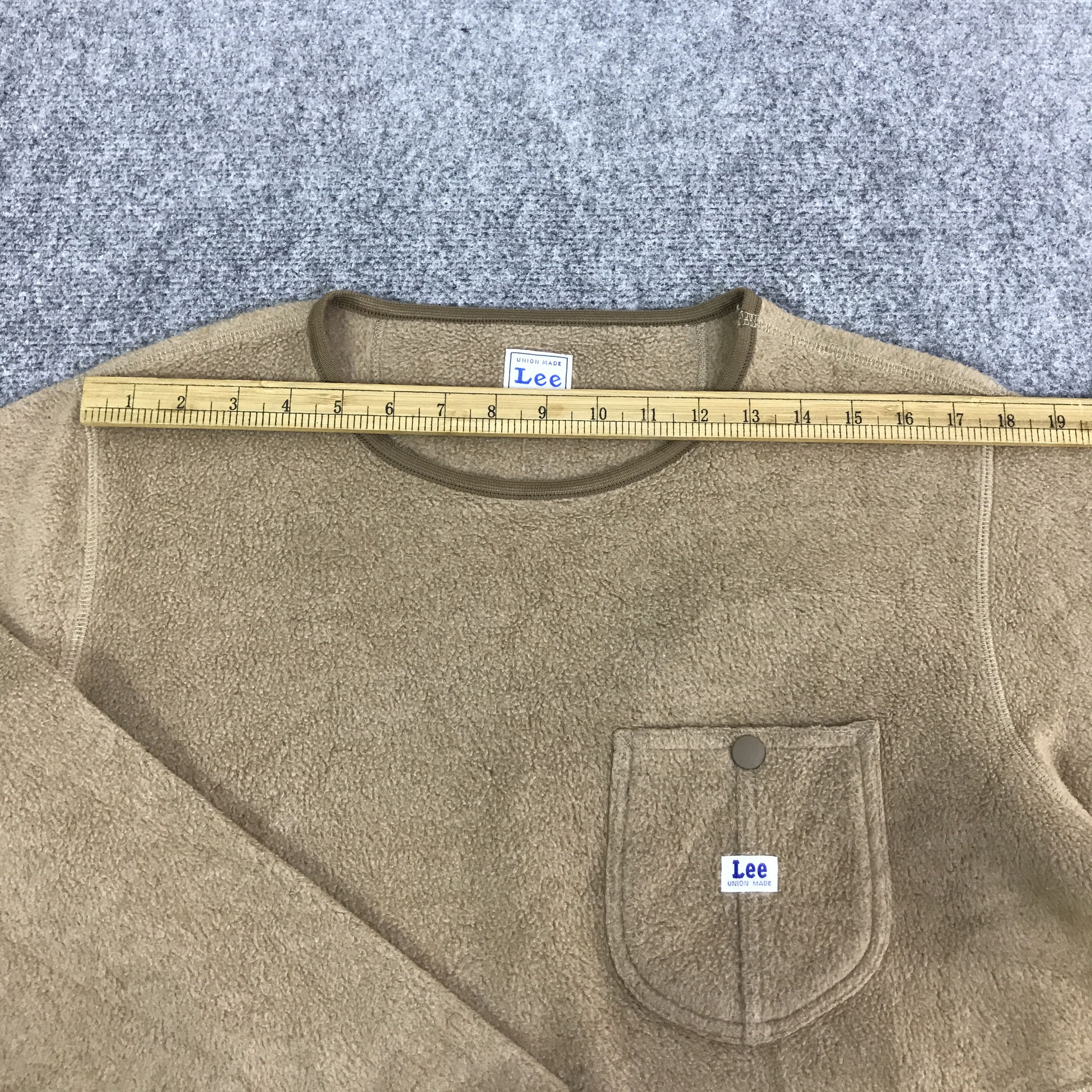 Lee union made Lee fleece sweatshirt K113B8 Size US M / EU 48-50 / 2 - 5 Thumbnail