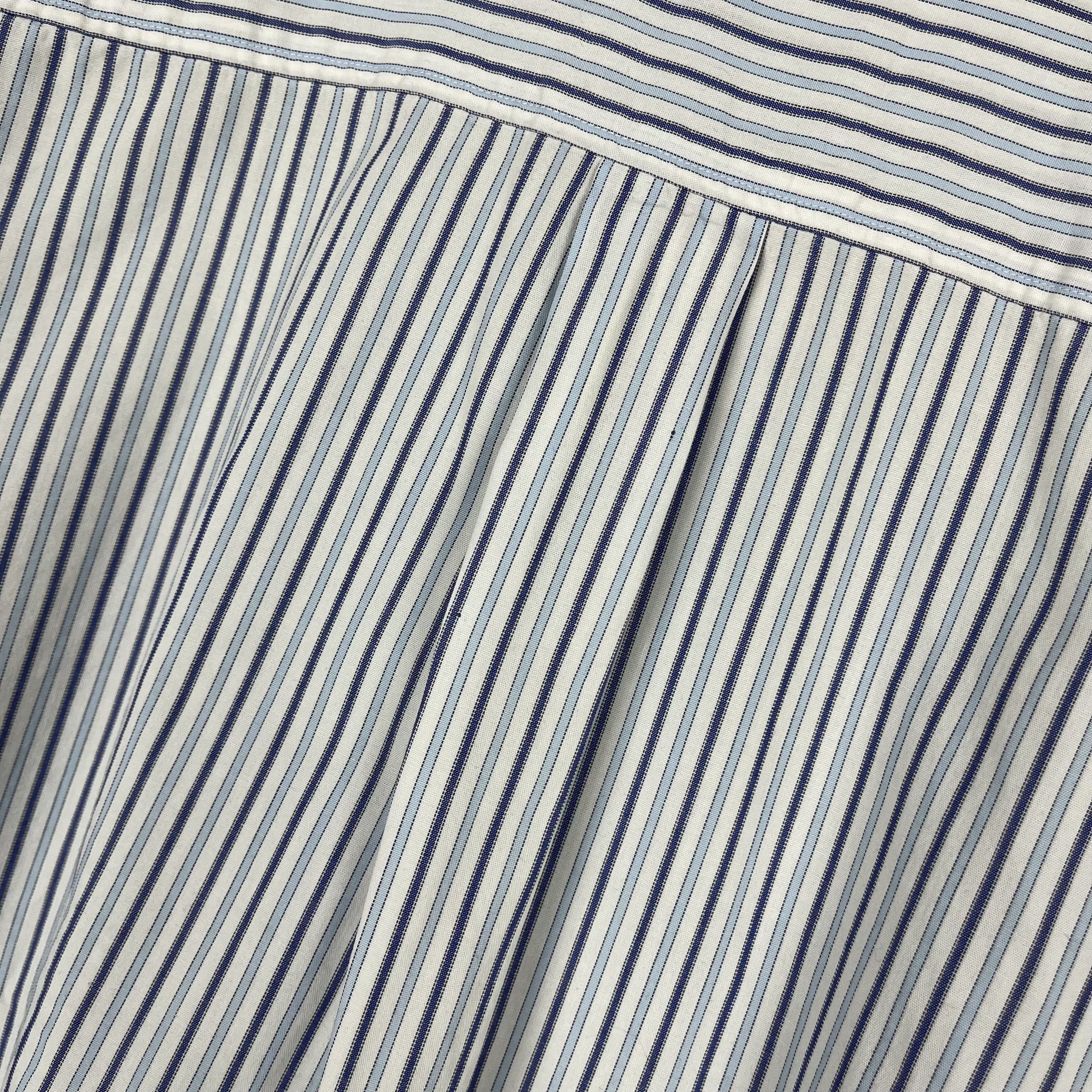 Yves Saint Laurent Yves Saint Laurent YSL Stripped Long Sleeve Button Up Shirt Size US XL / EU 56 / 4 - 23 Thumbnail