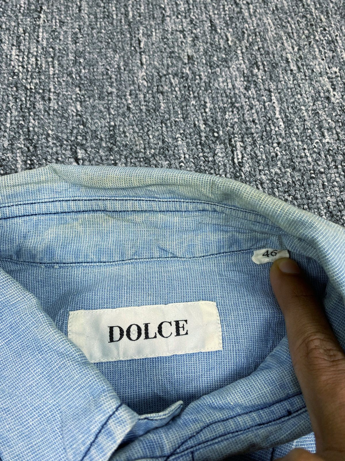 Japanese Brand Uncle Dolce Denim Distressed Shirt Size US XL / EU 56 / 4 - 6 Thumbnail