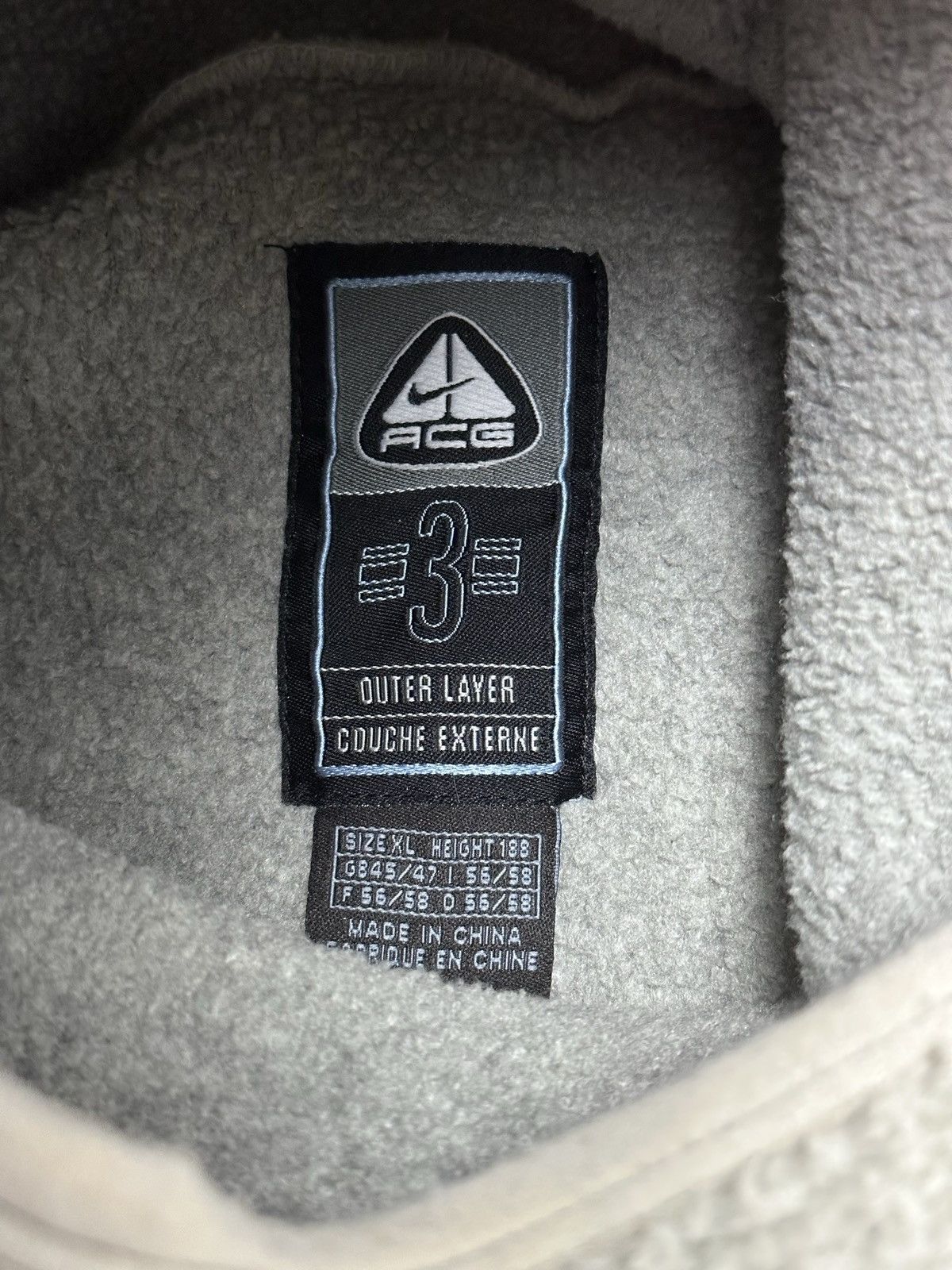 Japanese Brand × Nike ACG × Vintage Nike ACG Balaclava Fleece 90’s Size US XL / EU 56 / 4 - 12 Thumbnail