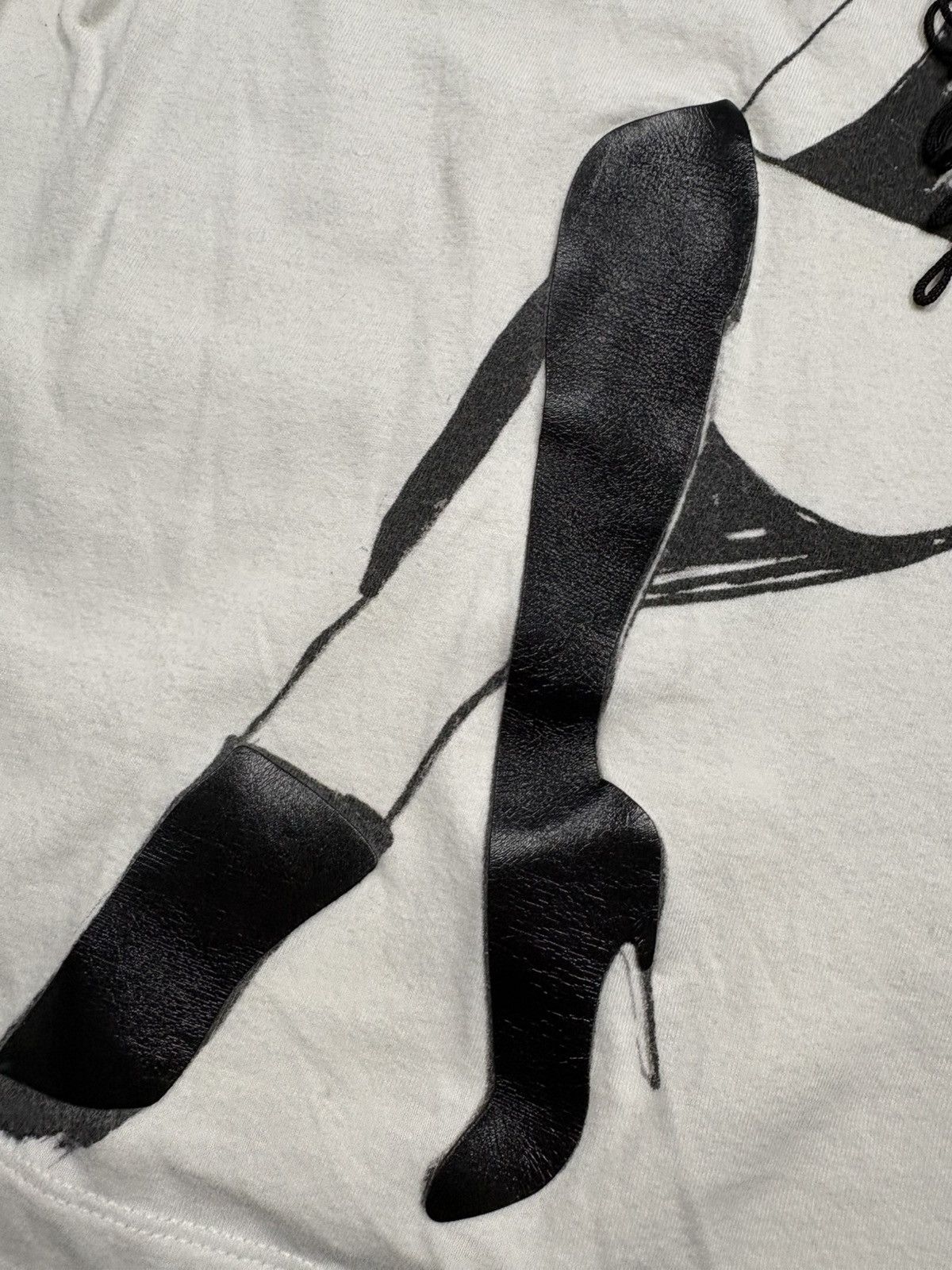 Miss Sixty Miss Sixty Graphic Fringe T-Shirt Y2K Studded Print 2000s M Size M / US 6-8 / IT 42-44 - 11 Thumbnail