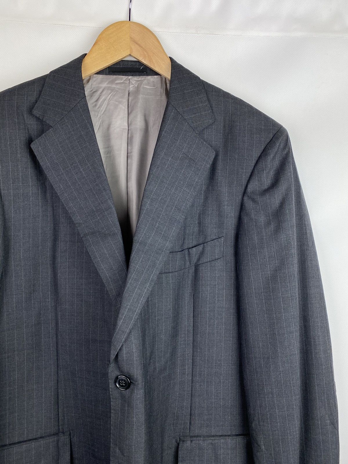 Suitsupply Suitsupply pure wool men’s striped blazer jacket size 44 S Size 44S - 6 Thumbnail