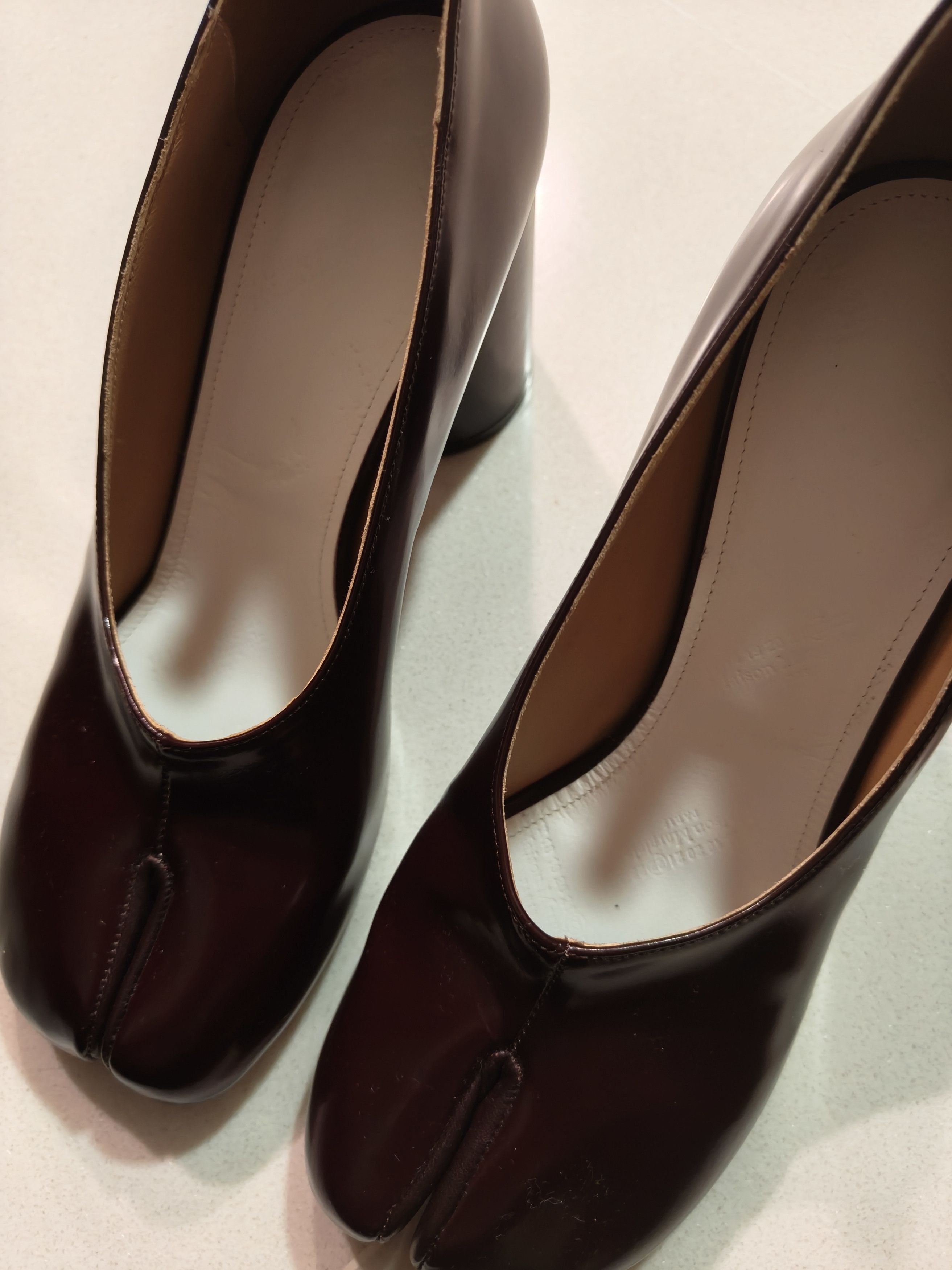 Maison Margiela Patent Tabi pumps Size US 9 / IT 39 - 4 Thumbnail