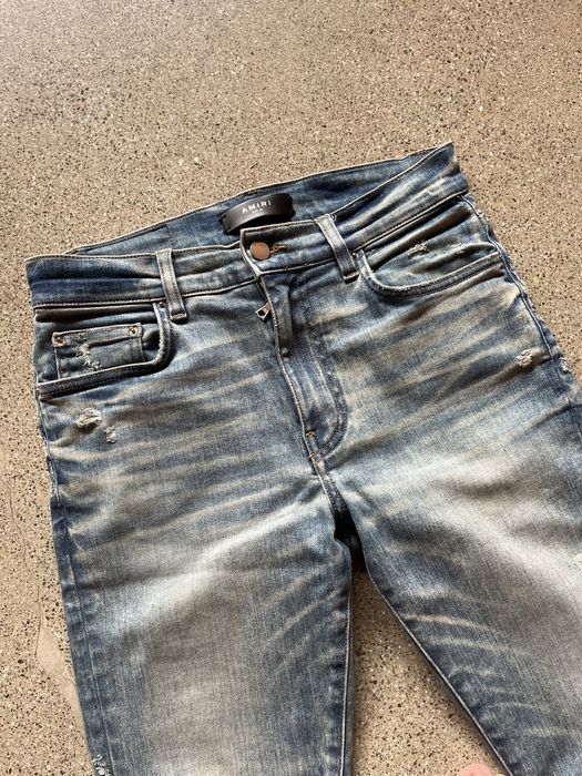 Amiri Amiri jeans blue 30x34 skinny | Grailed