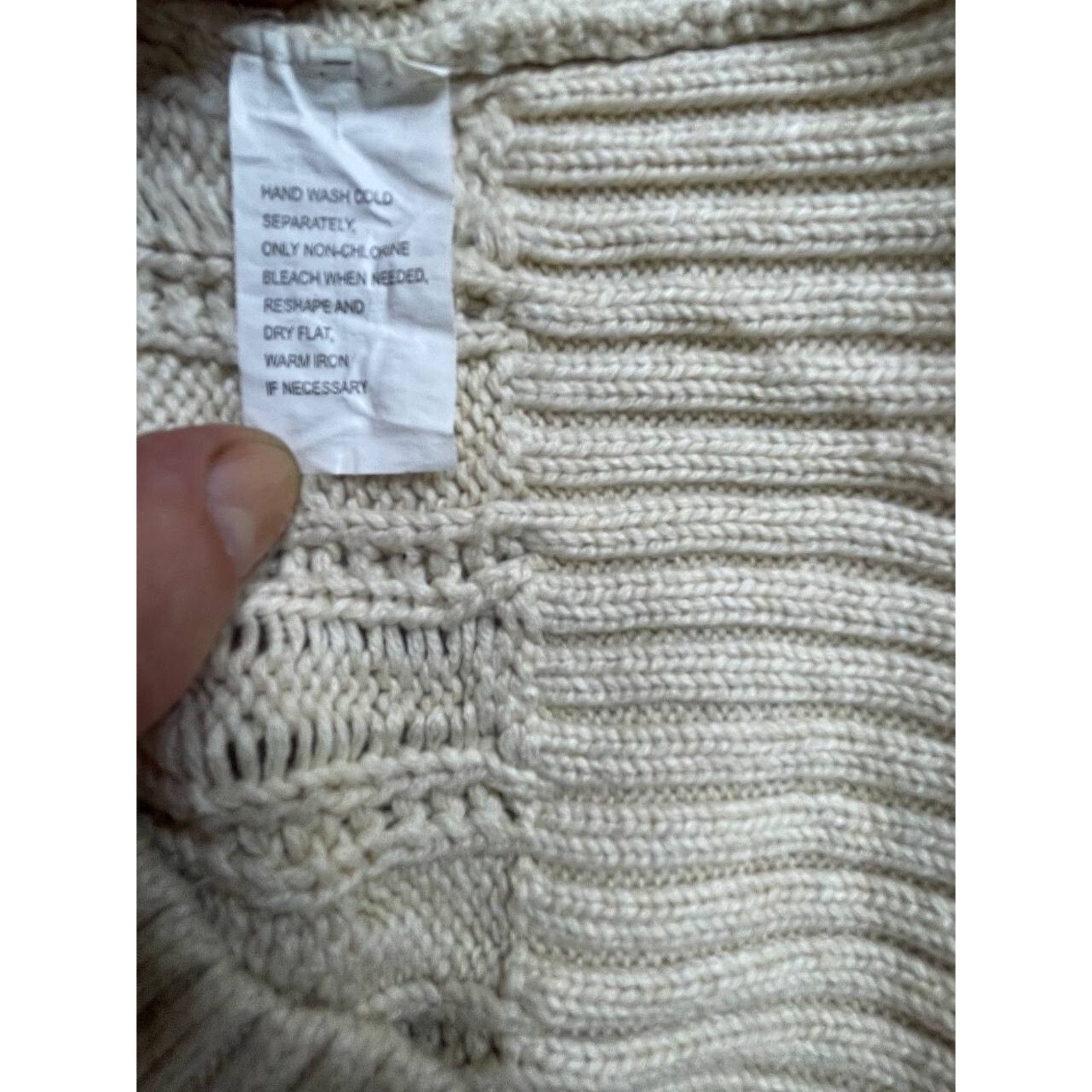 Vintage Vintage Jeanne Pierre Cable Knit Turtleneck Sweater Size S Size S / US 4 / IT 40 - 5 Thumbnail