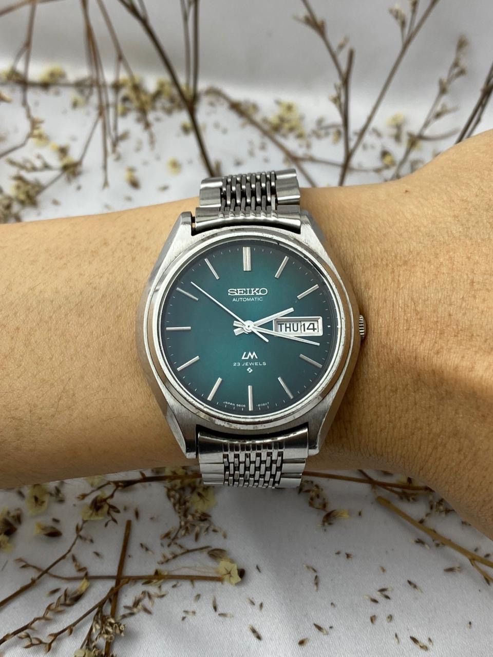Seiko Seiko LM Green Sunburst Size 38 - 6 Thumbnail