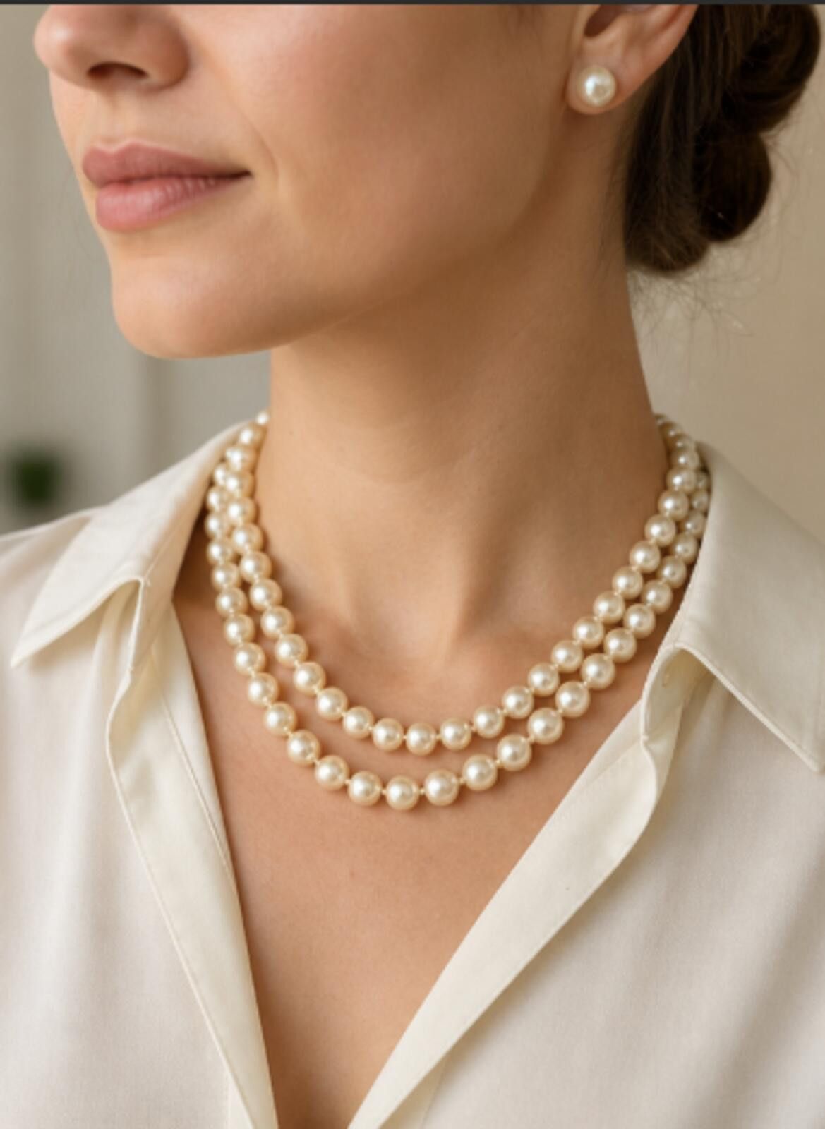 Marvel Comics Vintage Marvella Faux Pearl Necklace (Mid-Century / 70s–80s) Size ONE SIZE - 7 Thumbnail
