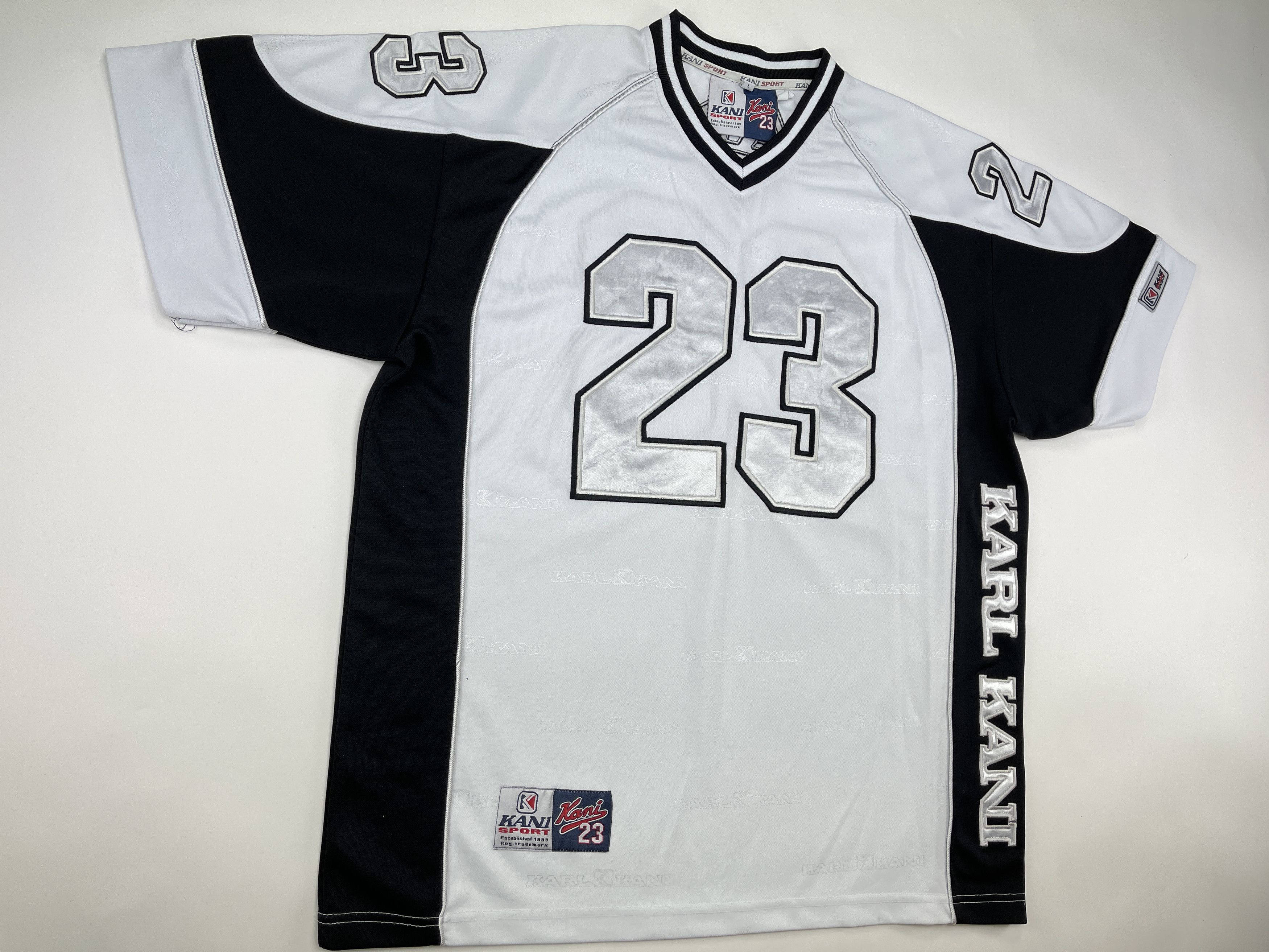 Karl Kani KARL KANI jersey, vintage hip hop t-shirt, 90s hip hop L Size US L / EU 52-54 / 3 - 5 Thumbnail