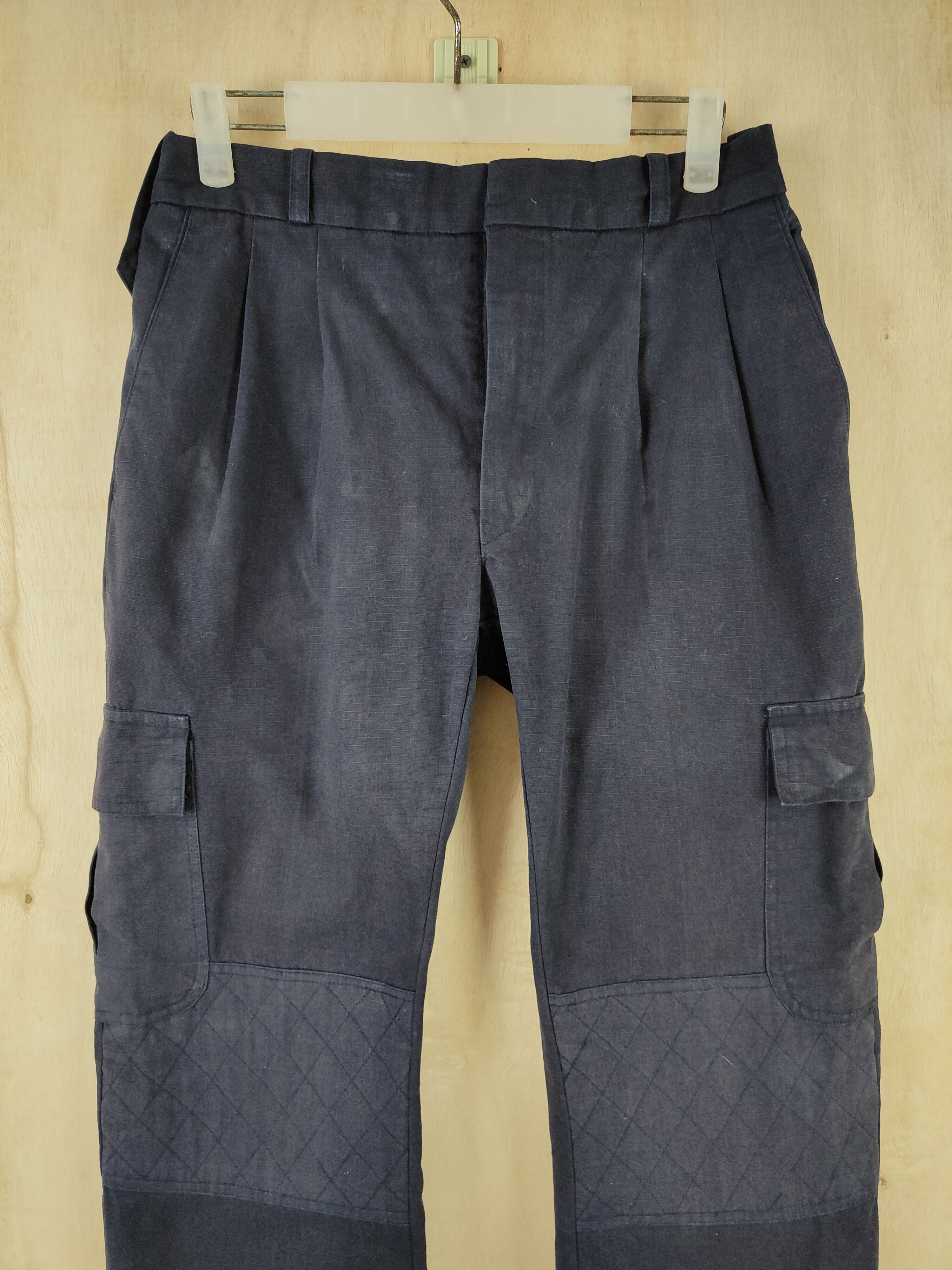 Japanese Brand J.Master Dark Blue Multipocket Jogger Pants #S2645 Size US 30 / EU 46 - 2 Thumbnail