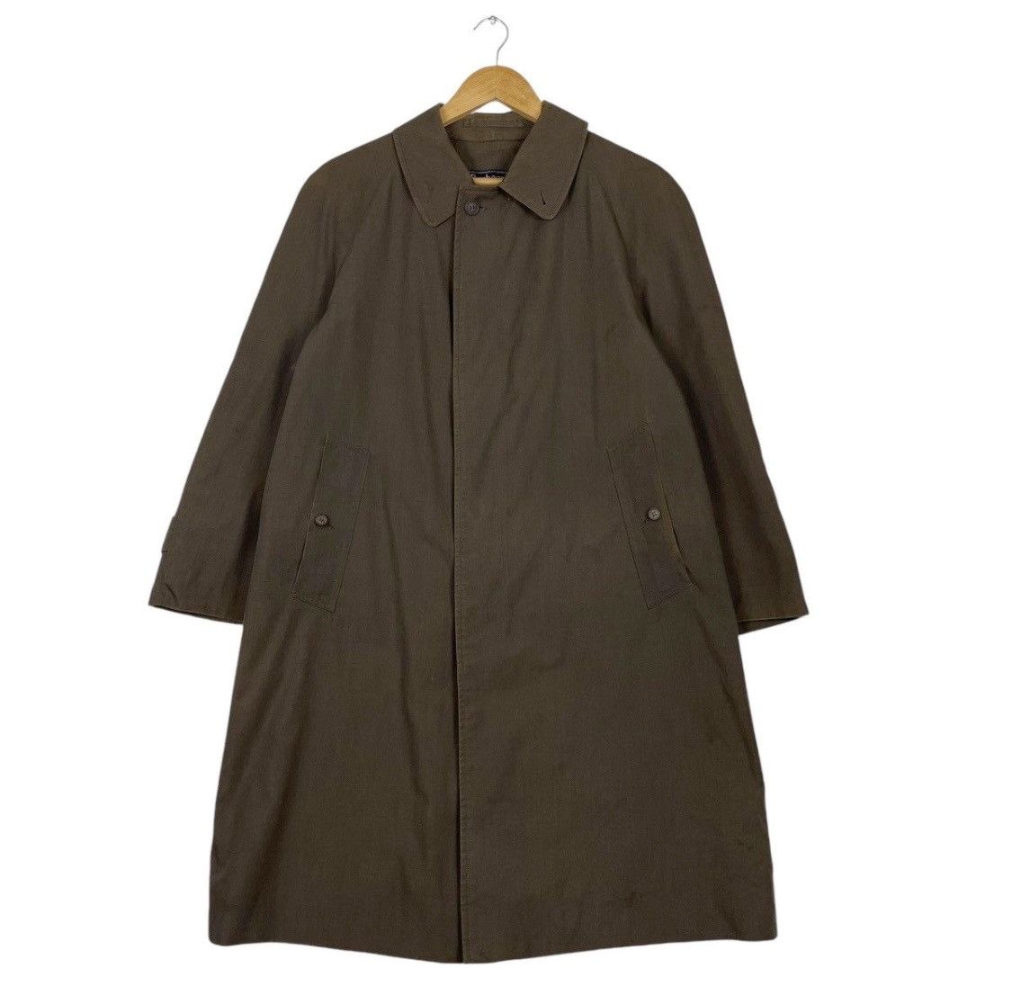 Burberry Prorsum × Vintage 💥80s BURBERRYS BROWN PARKA LONG JACKET Size US M / EU 48-50 / 2 - 1 Thumbnail