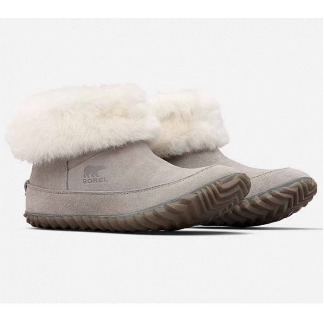 SOREL Sorel Out N About Bootie Gray Suede Shearling 6 Ankle Fall C Size US 6 / IT 36 - 2 Thumbnail